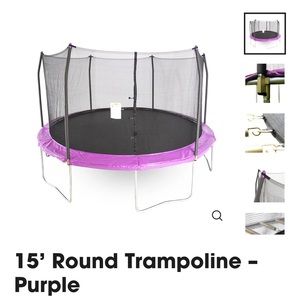 USED! 15’ Round Skywalker Trampoline